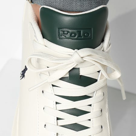 Polo Ralph Lauren - Scarpe da ginnastica Heritage Court II Bianco Navy Verde