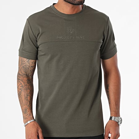 Project X Paris - T-shirt 2310067 Khaki Groen