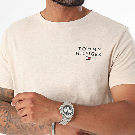 Tommy Hilfiger - Camiseta Logo 2916 Beige Chiné