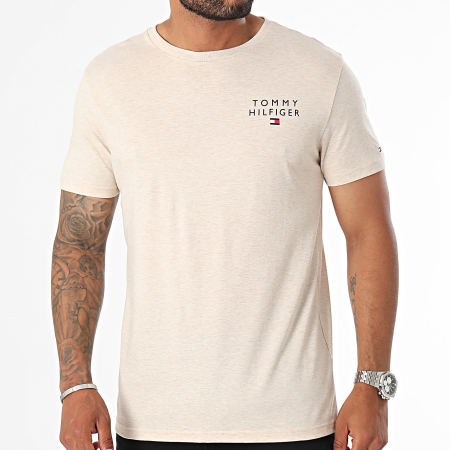 Tommy Hilfiger - Camiseta Logo 2916 Beige Chiné