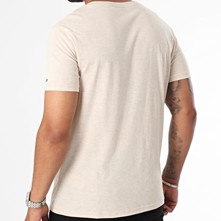 Tommy Hilfiger - Camiseta Logo 2916 Beige Chiné