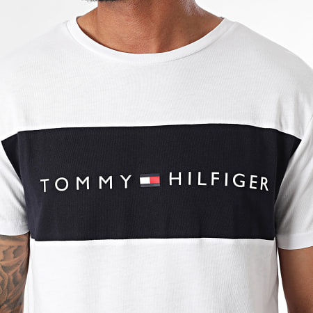 Tommy Hilfiger - Maglietta con logo a blocchi 3418 bianco