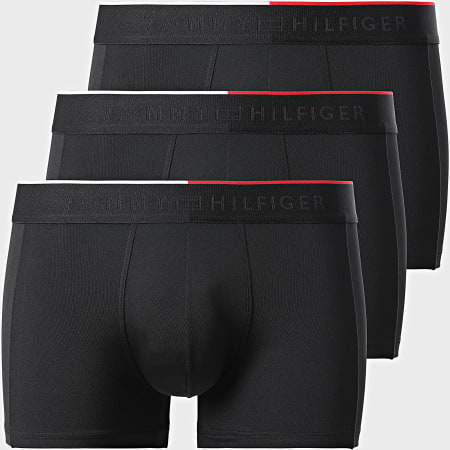 Tommy Hilfiger - Set van 3 boxershorts 3388 Zwart