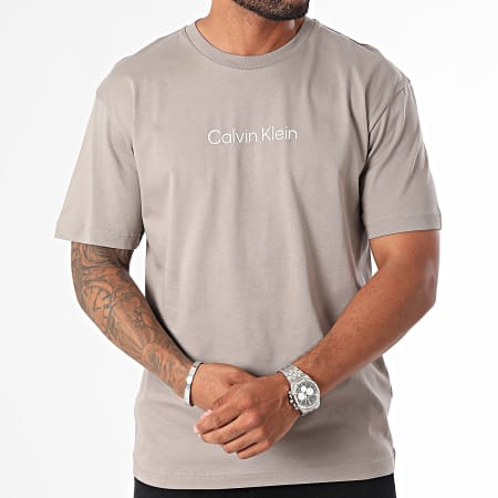 Calvin Klein - Camiseta Hero Logo Comfort 1346 Taupe