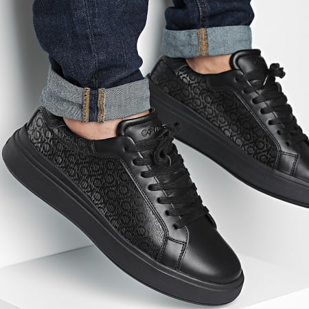 Baskets chunky en cuir calvin klein hotsell