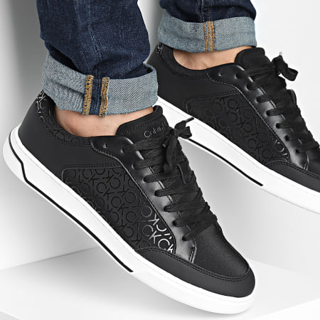 Calvin Klein - Baskets Low Top Lace Up Repr Mono 1594 Black Mono