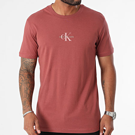 Calvin Klein - Oversized T-shirt 5649 Baksteenrood