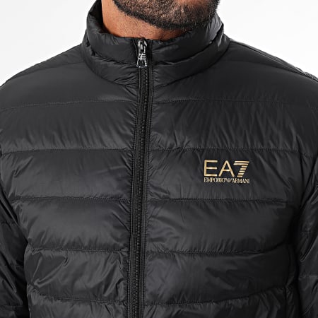 EA7 Emporio Armani - Doudoune 8NPB23-PNGPZ Zwart Goud