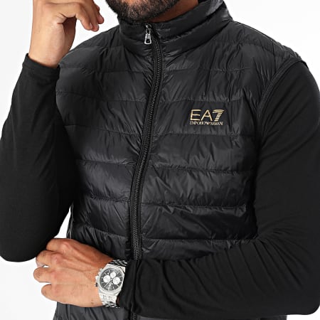 EA7 Emporio Armani - Cappotto senza maniche 8NPQ06-PNGPZ Oro nero