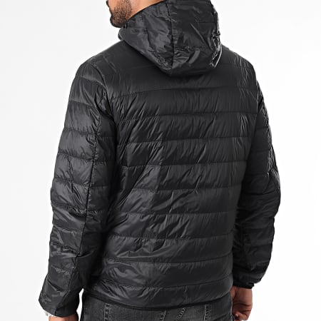 EA7 Emporio Armani - Chaqueta de plumón con capucha 8NPB24-PNGPZ Negro Oro