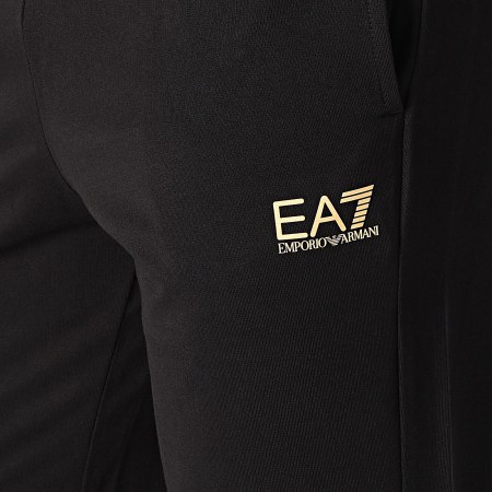 EA7 Emporio Armani - Pantalones de chándal 8NPP66-PJVRZ Negro Oro