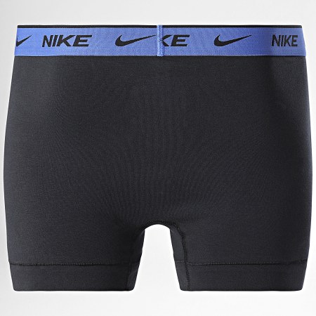 Nike - Juego de 2 calzoncillos bóxer KE1085 Negro