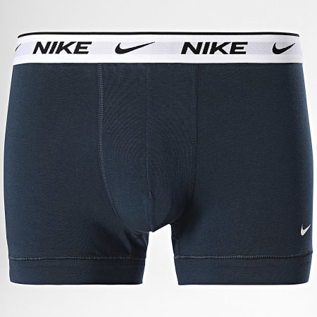 Nike - Juego de 2 calzoncillos KE1085 Navy Grey Heather