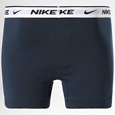 Nike - Set di 2 boxer KE1085 Navy Grey Heather