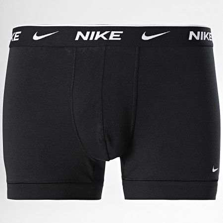 Nike - Every Katoenen Stretch Boxerset van 3 KE1008 Zwart