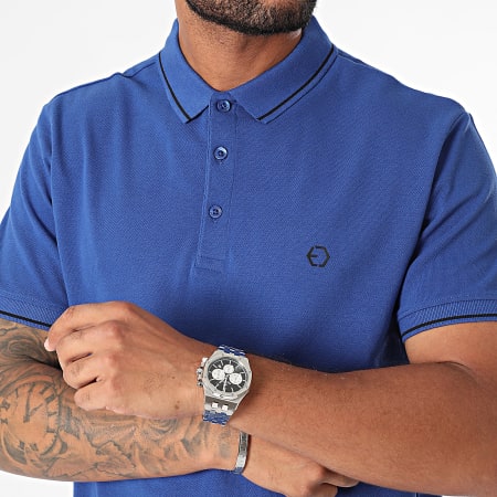 Tiffosi - Polo de manga corta Jeremy 10054684 Azul real