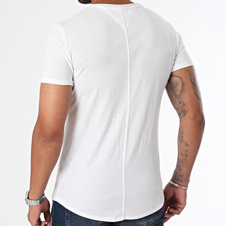 Tommy Jeans - Juego De 2 Camisetas Jaspe 9711 Blanco Negro Moteado