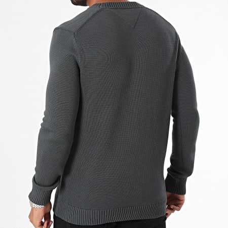 Tommy Jeans - Slim Essentials 8370 Jersey gris antracita