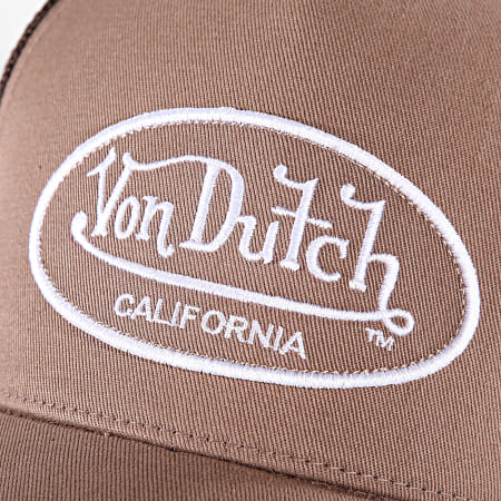 Von Dutch - Casquette Trucker Lof Marron