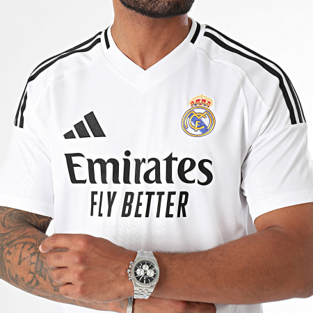 Adidas Performance - Camiseta de fútbol del Real Madrid IU5011 Blanca