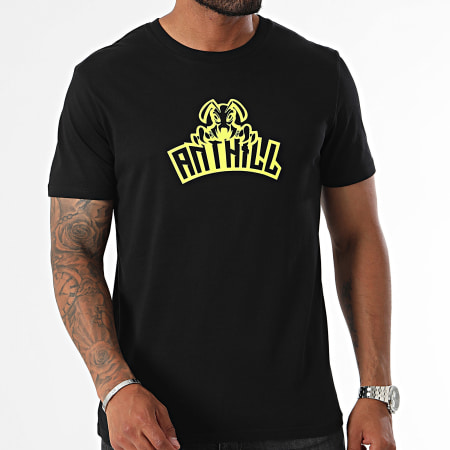 Anthill - Camiseta E-Sport Negro Amarillo Fluo