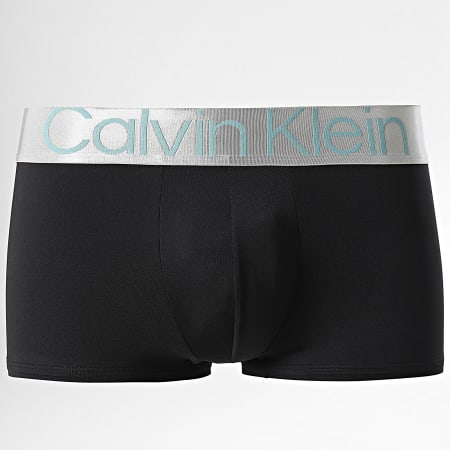 Calvin Klein - Set di 3 boxer Reconsidered Steel NB3074A Nero Argento