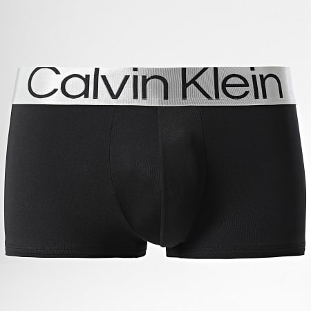 Calvin Klein - Set di 3 boxer Reconsidered Steel NB3074A Nero Argento