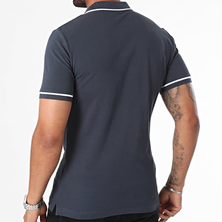 Calvin Klein - Poloshirt 5603 marineblauw met korte mouwen