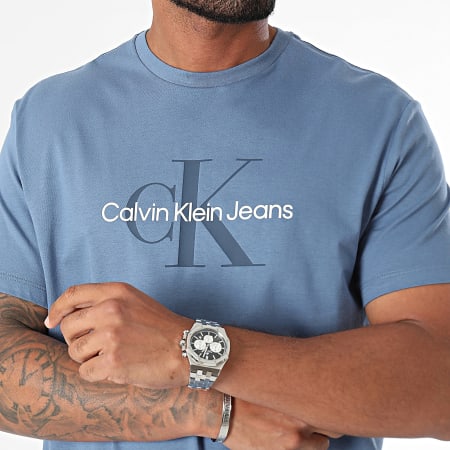 Calvin Klein - T-shirt 40EM286 Lichtblauw