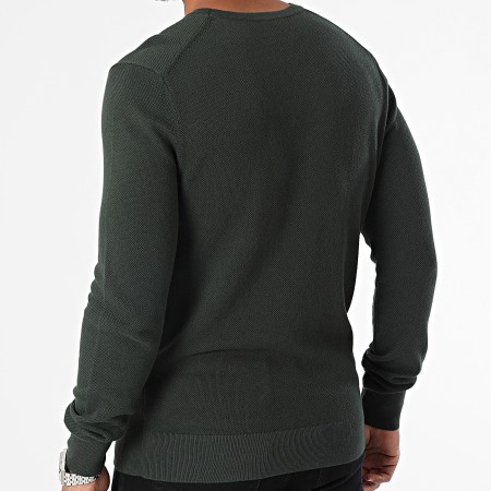 Calvin Klein - Jersey Micro Piqué Estructura 3410 Verde Oscuro