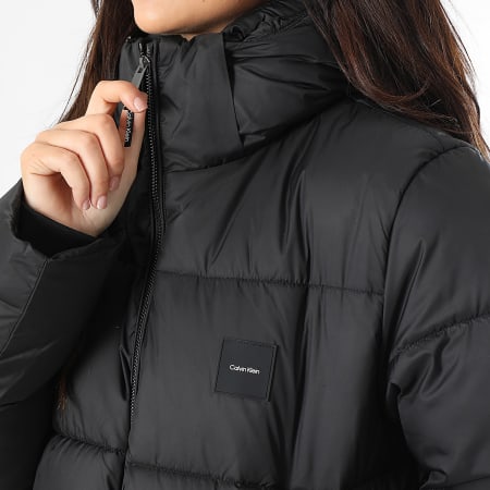 Calvin Klein - Doudoune Capuche Femme 3476 Noir