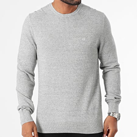 Calvin Klein - Jersey Micro Piqué Estructura 3410 Gris Brezo