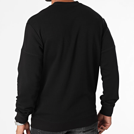 EA7 Emporio Armani - Sudadera de cuello redondo 6DPM11-PJOGZ Negro