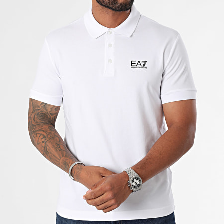 EA7 Emporio Armani - Polo Manga Corta 8NPF14-PJVQZ Blanco