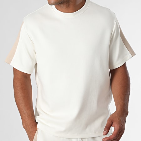 KZR - Ensemble De Survetement Blanc Beige