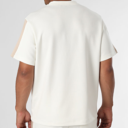 KZR - Ensemble De Survetement Blanc Beige