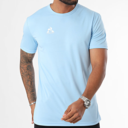 Le Coq Sportif - Match T-shirt 2421547 Lichtblauw