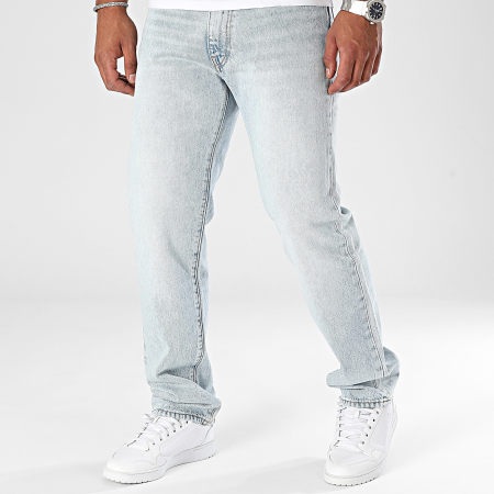 Levi's - Vaqueros relaxed fit lavados azules 555 000LO