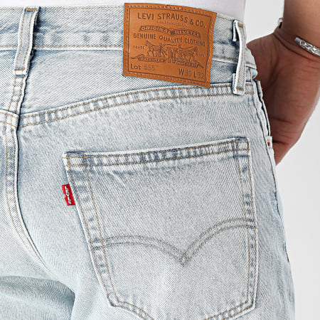 Levi's - Jeans blu con lavaggio rilassato 555 000LO