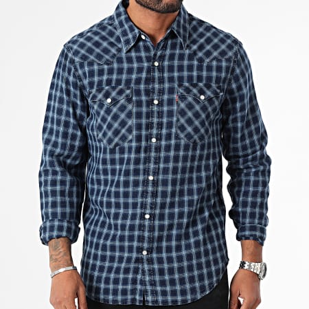 Levi's - Camicia jeans a maniche lunghe 85744 Blu Denim