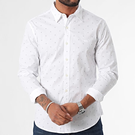 Levi's - Camisa Manga Larga Slim 86625 Blanca