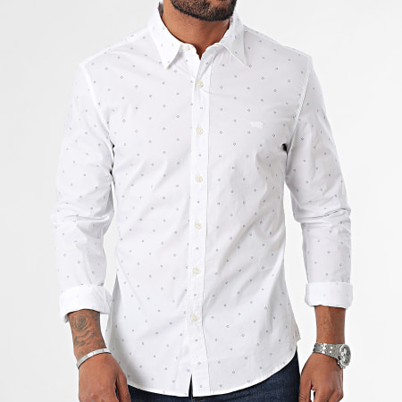 Levi's - Camisa Manga Larga Slim 86625 Blanca