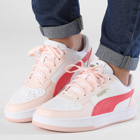 Puma - Caven 2.0 Scarpe da ginnastica da donna 392290 Island Pink Tart Cherry White