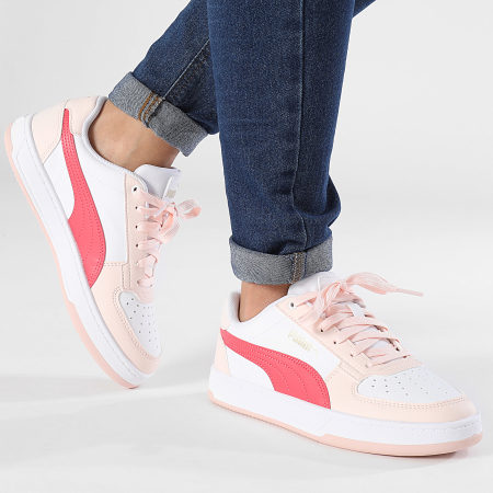 Puma - Caven 2.0 Scarpe da ginnastica da donna 392290 Island Pink Tart Cherry White