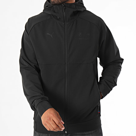 Puma - Sweat Zippé Capuche BMW Motorsport Life Pumatech 627328 Noir