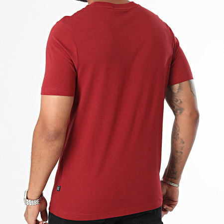 Puma - Essentieel klein logo T-shirt 674470 Bordeaux