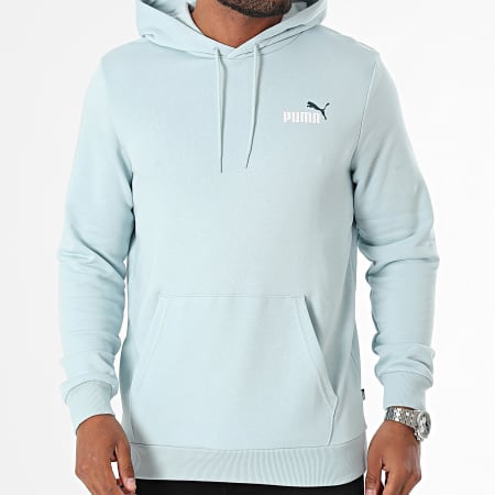 Puma - Essentials Sudadera con capucha 680990 Azul claro