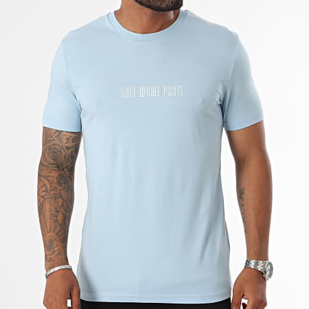 Sale Môme Paris - Tee Shirt Big Wheel Edition Bleu Ciel