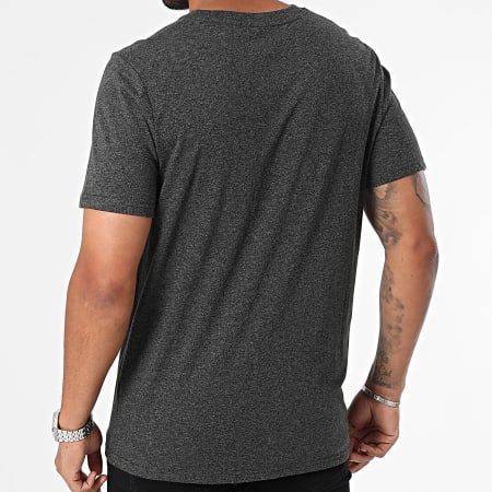 Superdry - Classic Core Logo Tee M1012022A Gris antracita jaspeado