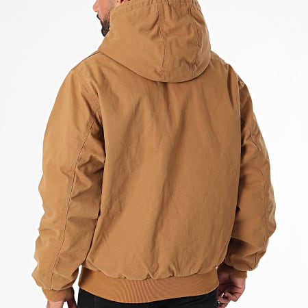 Superdry - Surplus M5011881A Camel Hooded Zip Jacket